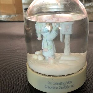 Precious Moments snow globe